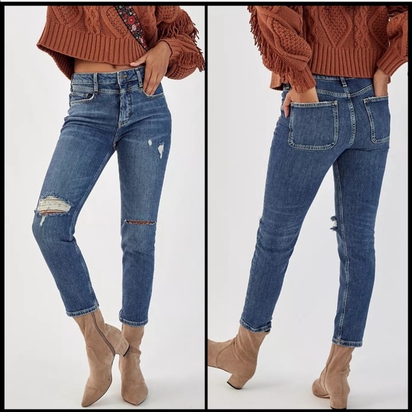 Anthropologie Denim - Anthropologie Pilcro and the Letterpress Sustainable Distressed Ankle Jeans 25